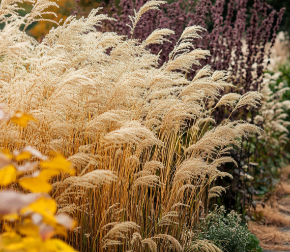 Zīmējums graudzāļu robežai ~ 16m