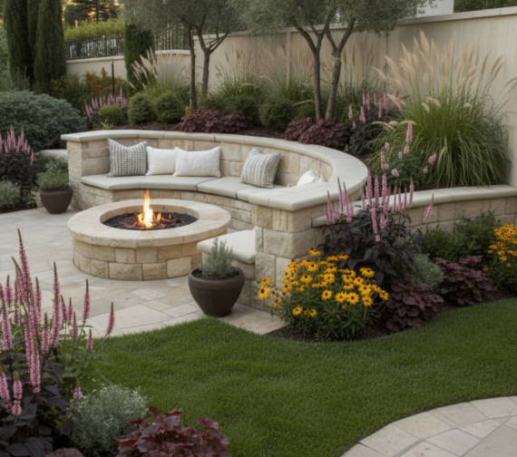 Zīmējums smilgu dobei Rīta vējš 20m2