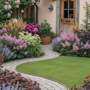 Mālaina dobe romantiskai un ilgstoši ziedošai noskaņai 14m2