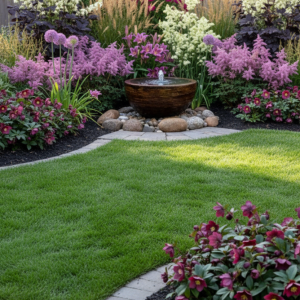 Mālaina dobe romantiskai un ilgstoši ziedošai noskaņai 14m2